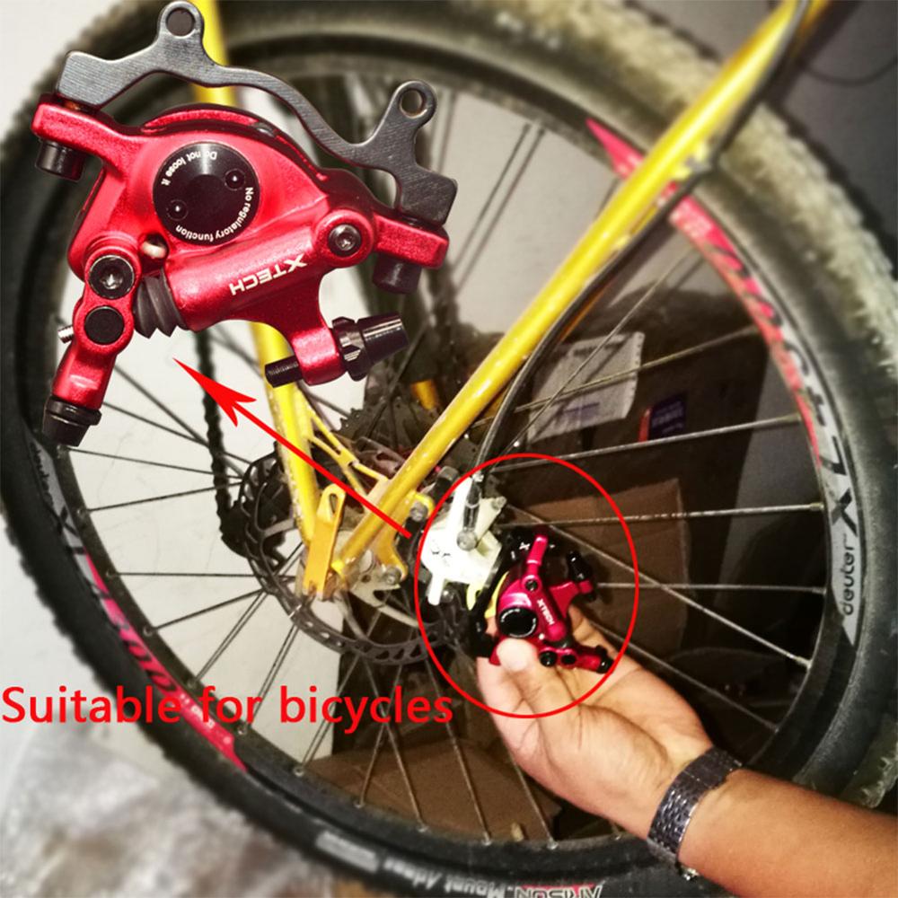 Mountain Bike Disc Brakes Line Pulling Hydraulic Disc Brake Calipers Front & Rear Mountain Bike Disc Brake E-Bike Disc Brake