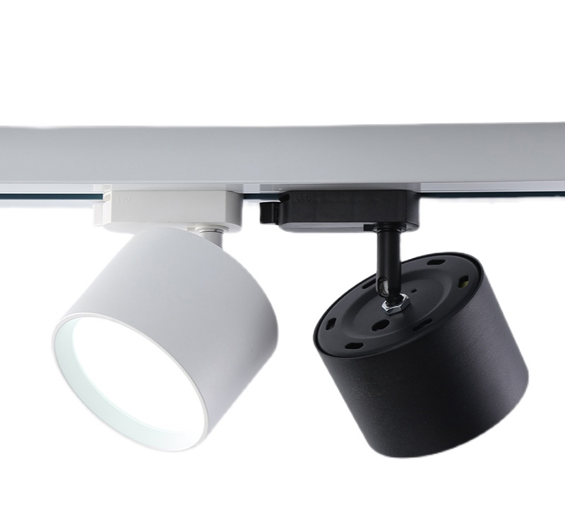 Regulável LED Track Light Fixture, COB Track Lighting, Lâmpada de parede Rail, Spot Lights, 220V, 5W, 7W, Spotlight, Loja de roupas, Casa