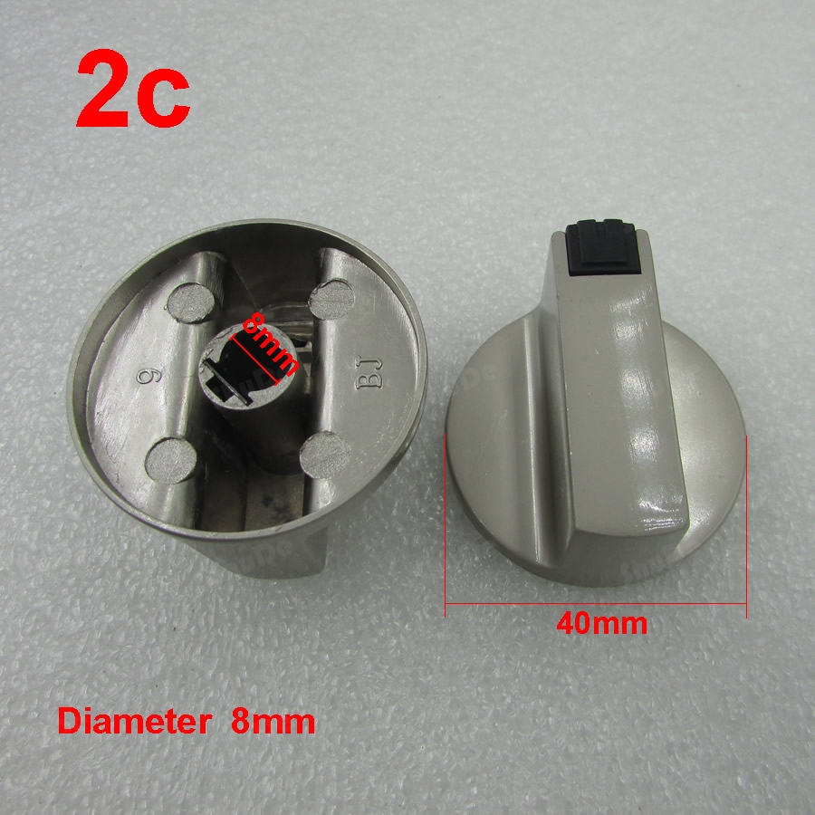 Dla szef/wiśnia/nas kuchenka gazowa, gałka gazowa uniwersalny przełącz akcesoria 6mm 8mm części kuchenki gazowej kuchenka gazowa przełącznik 2 sztuk