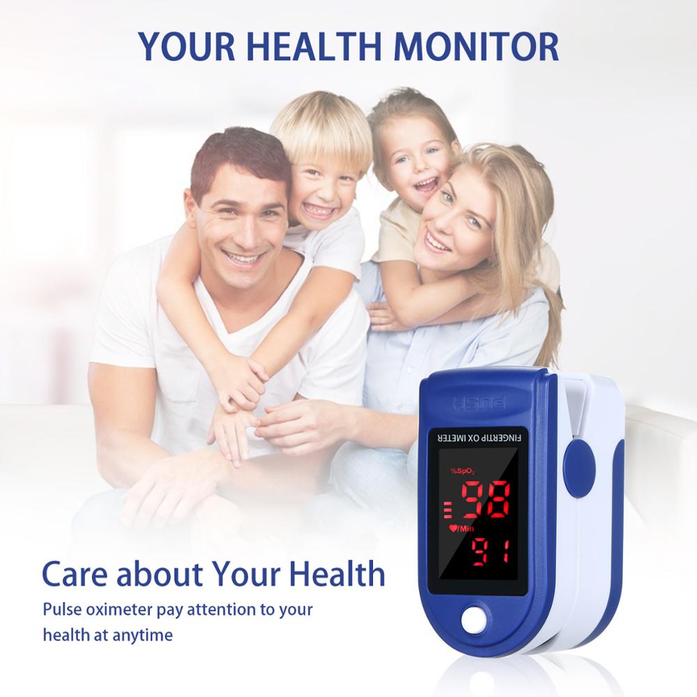 Pulso do dedo oxímetro de sangue medidor de oxigênio spo2 pr pulsioximetro oximetro dedo de pulso de dedo saturação freqüência cardíaca medidores