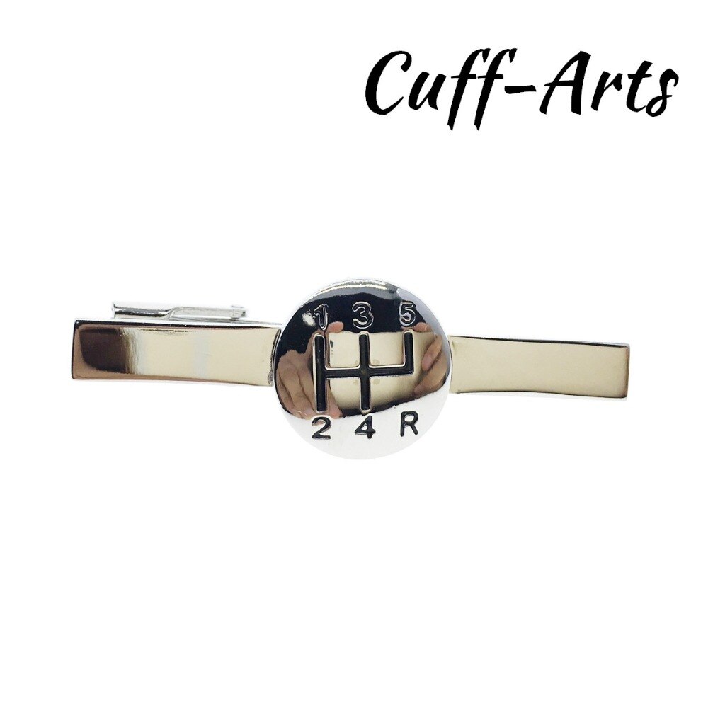 Slipseklemme til mænd gear stick slipseklemme nyhed herre slipseklemme mandlig business til herre smykker by cuffarts  t10022
