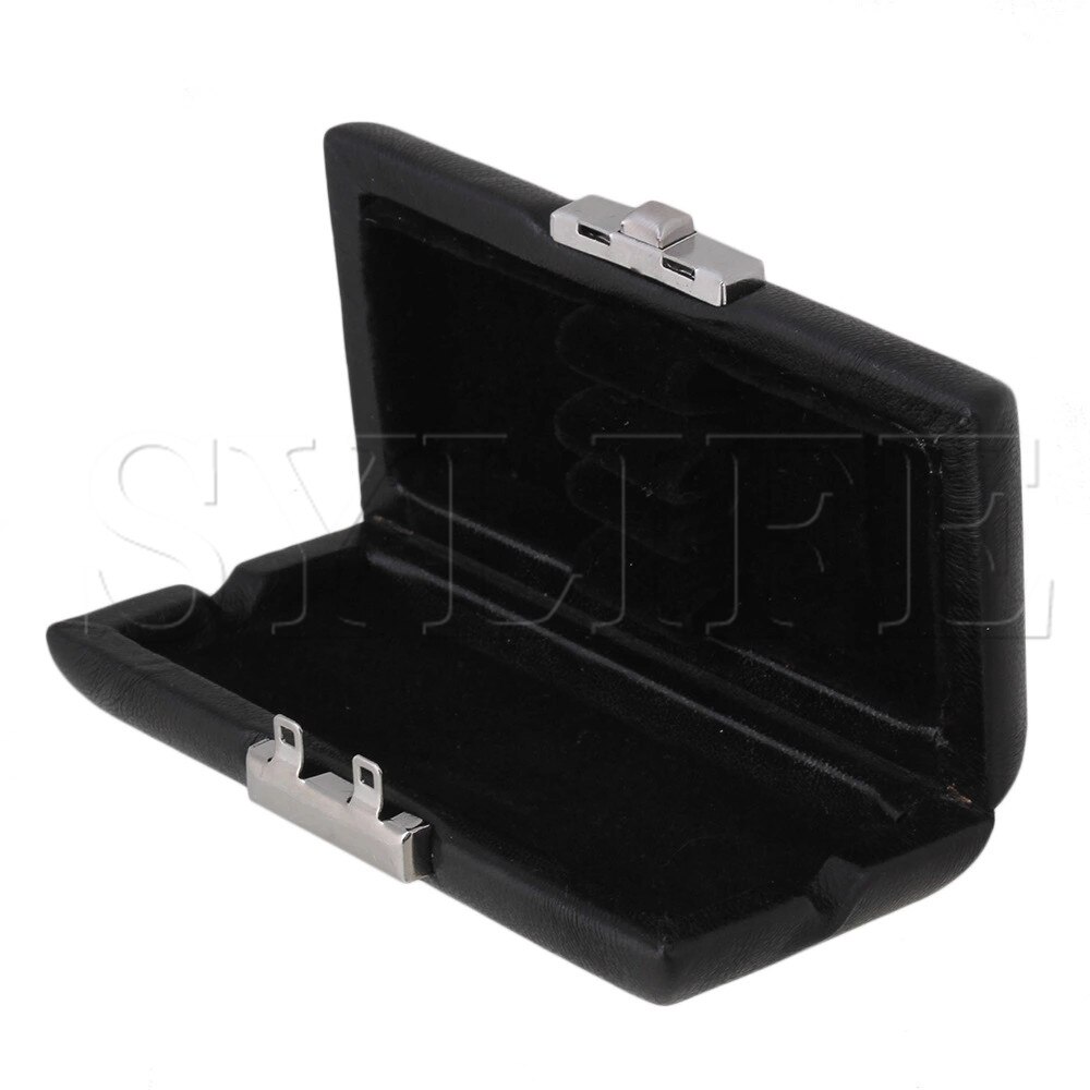 Black Oboe Reed Case With PU Leather For 3PCS Reeds Hold