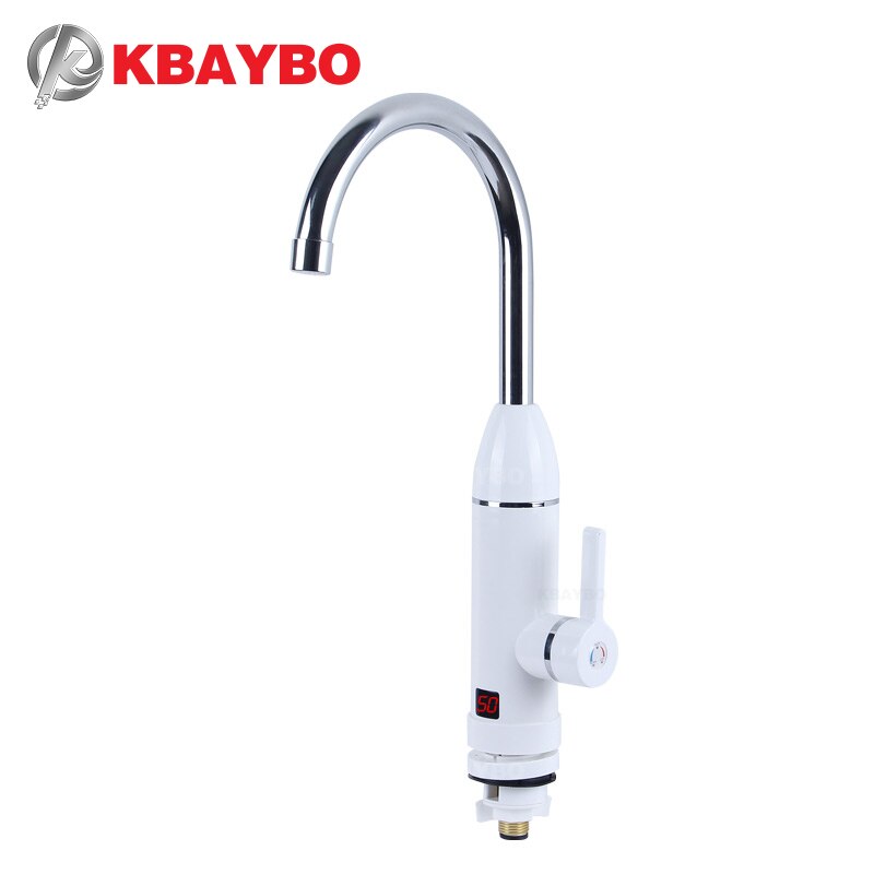 KBAYBO-grifo de agua instantáneo, calefacción en frío, sin depósito, calentador de agua instantáneo, grifo calentador de agua eléctrico de cocina