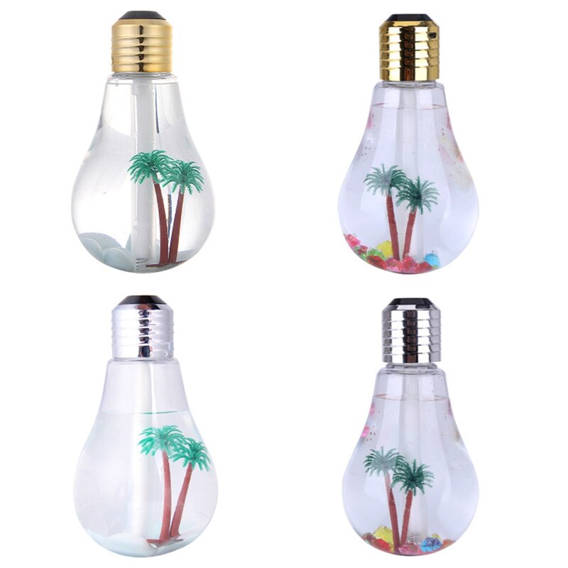 Humidificador de bombilla LED de segunda generación, pulverizador desodorante de Color, , USB, para hogar y oficina, atomizador ligero nocturno