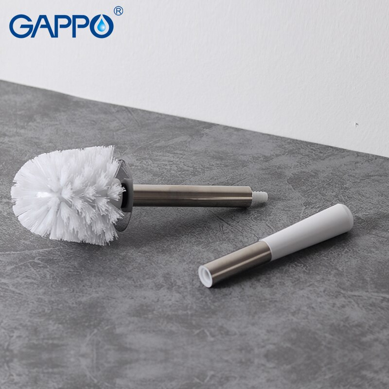 Gappo Wc Borstel Houders Muur Gemonteerde Accessoires Witte Badkamer Houders Plank Badkamer Wc Geborsteld Houders