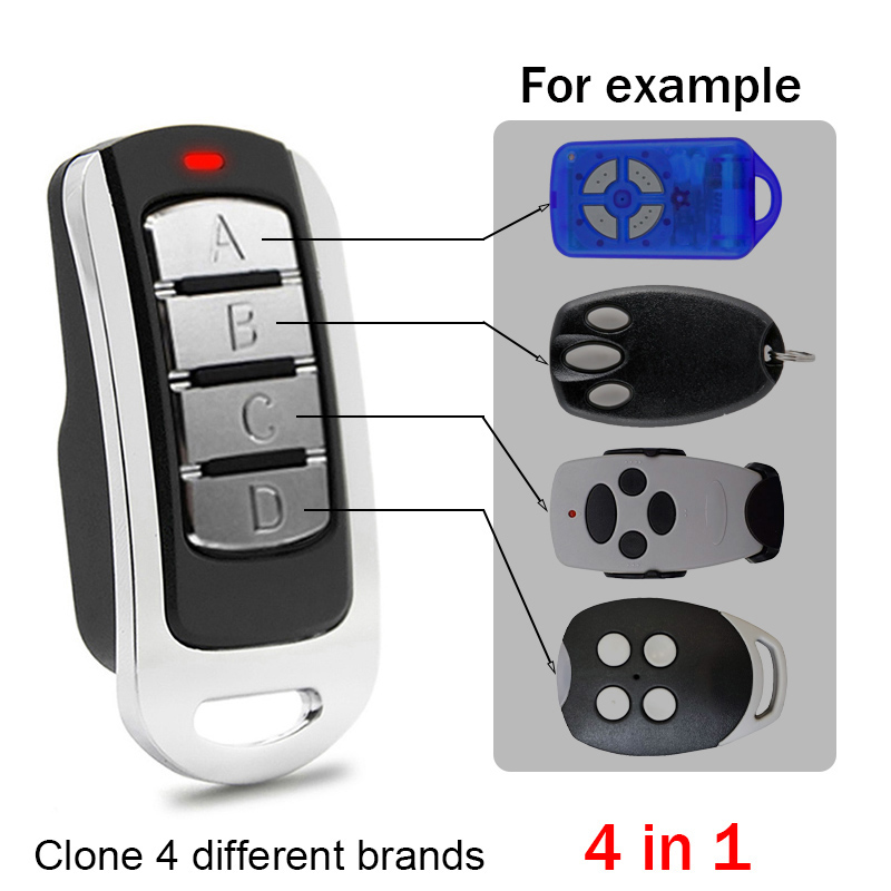 JCM ROPER TECH NEO TWIN GO MINI GO 2 4 PORTIS NORTON Garage Door Remote Control PRO 2 4 MUV2 MUV4-CYC Remote Control Gate Opener
