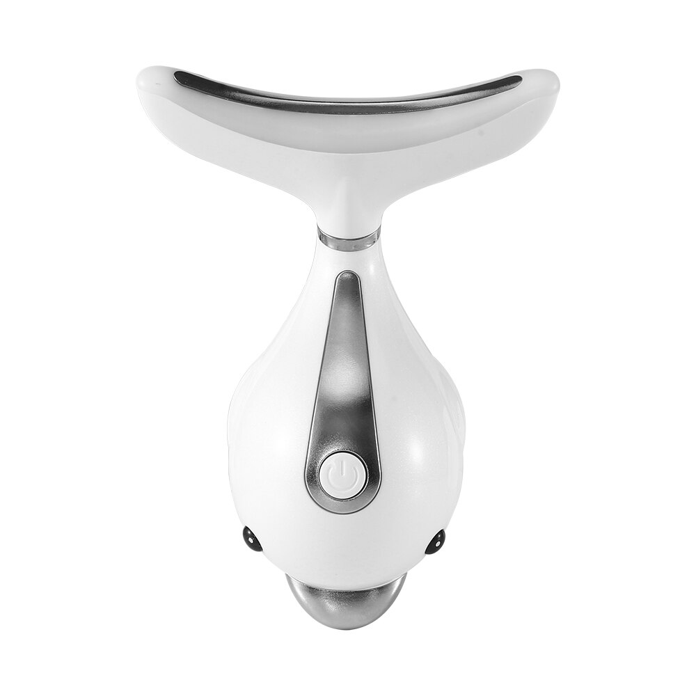 AmazeFan-masajeador de cuello Facial Led, 3 colores, fotonterapia, máquina de eliminación de arrugas de cara y cuello, Reduce el estiramiento de piel de doble barbilla: Default Title