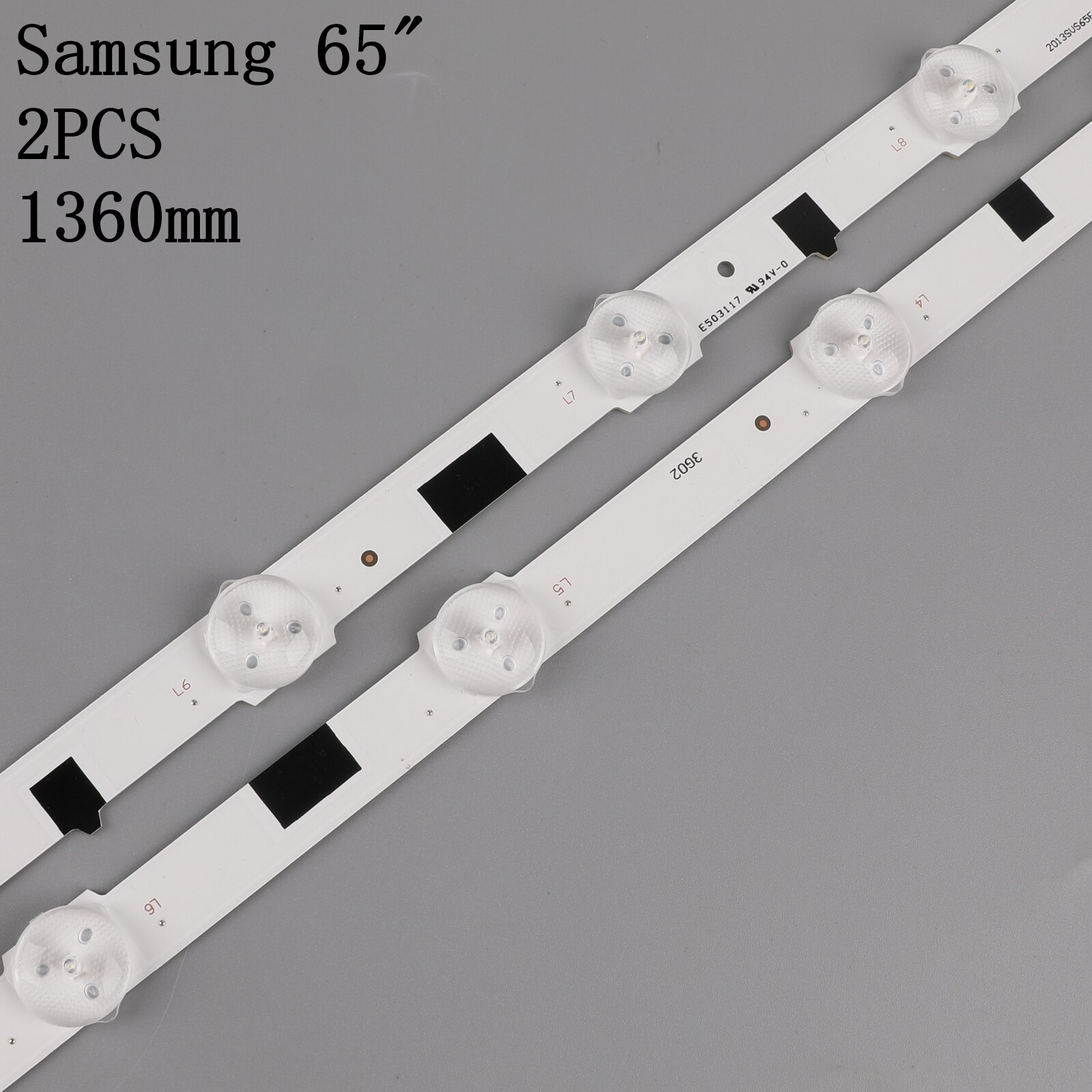 LED-hintergrundbeleuchtung streifen Für Samsung 65TV 2013SVS65F UA65F6400 CY-HF650CSAV1V UN65F6350 UE65F6470 UA65F6400 25316a 25317a LH65MDC