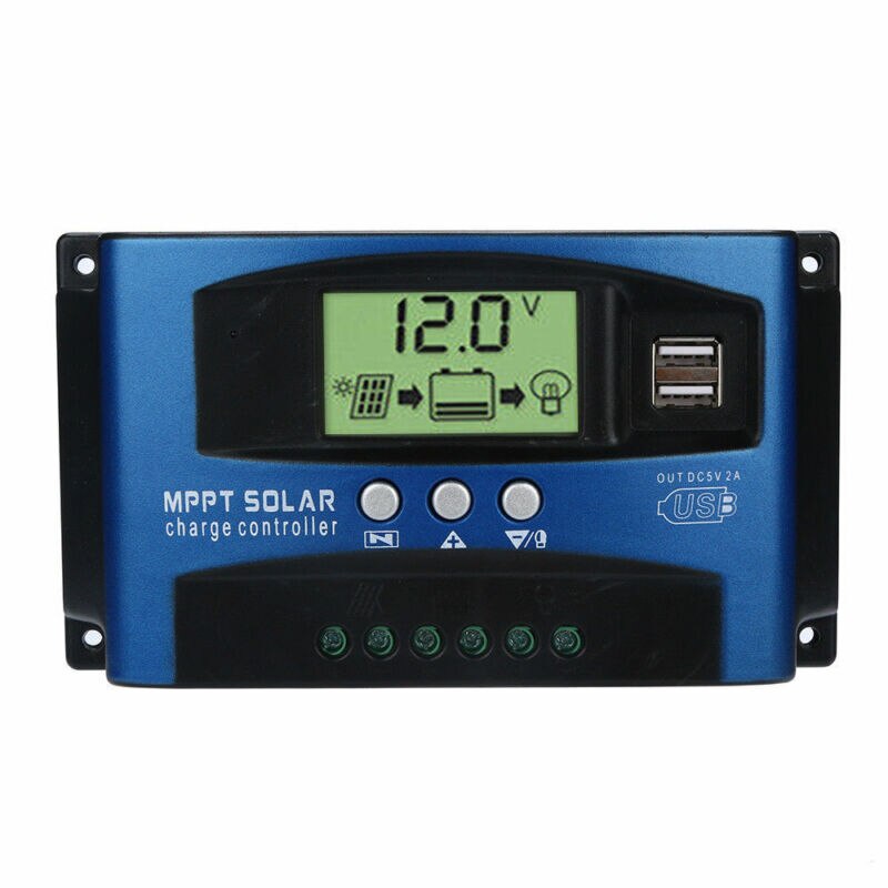 40/50/60/100A MPPT Solar Panel Regler Laderegler 12 V/24 V Auto Focus tracking