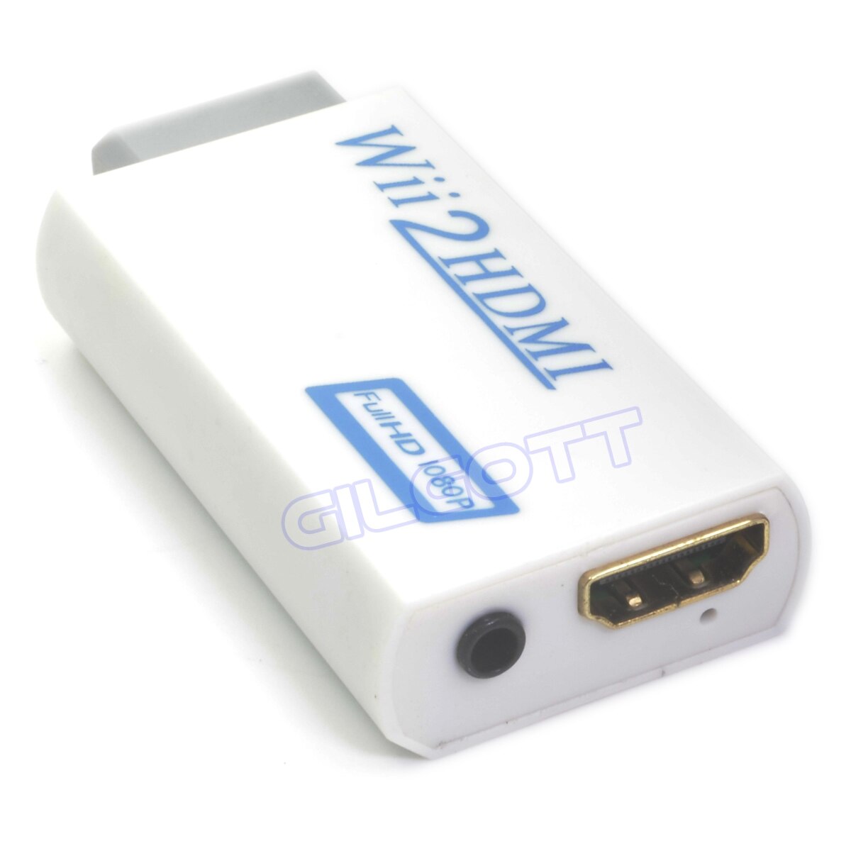 Full HD 1080P Wii to HDMI Converter Adapter Wii2HDMI Converter 3.5mm Audio for PC HDTV Monitor Display