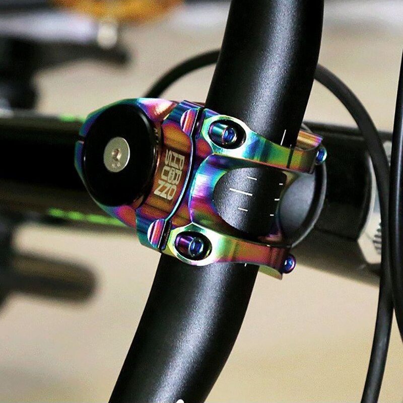 Bicycle Stem Bicycle Super Light Short Handlebar Stand Mountain Bike Scooter Standpipe Aluminum Alloy CNC 35MM Standpipe