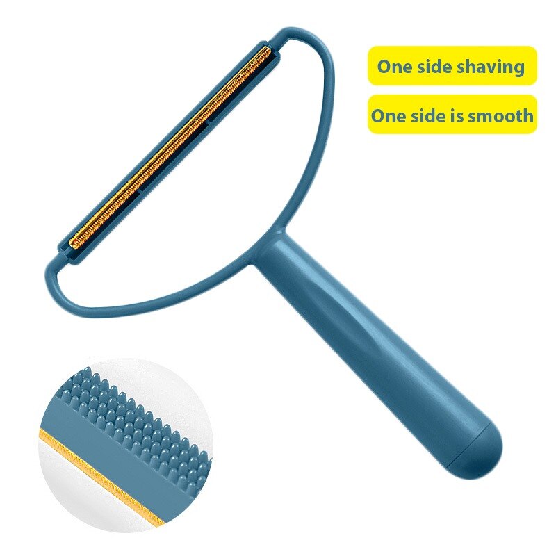 Fluff Remover Mini Portable Fuzz Fabric Razor for Carpet Wool Coat Bobbin Remover, for Pet Hair Fluff Remover Cleaning Supplies: blue