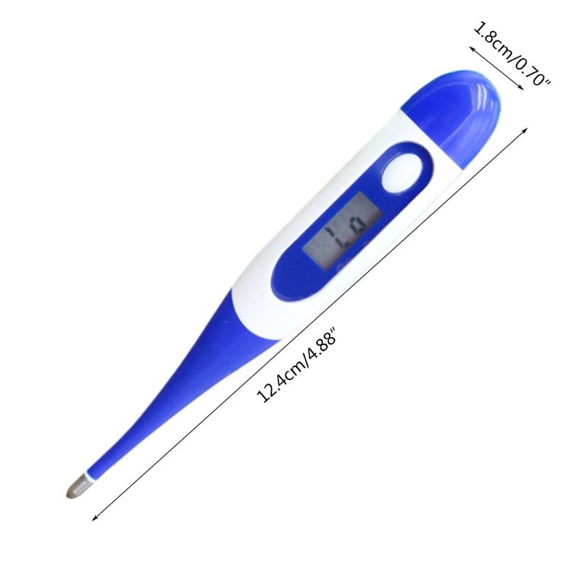 Voksen baby lcd display feber måling temperatur hjem termometer tester 19qf