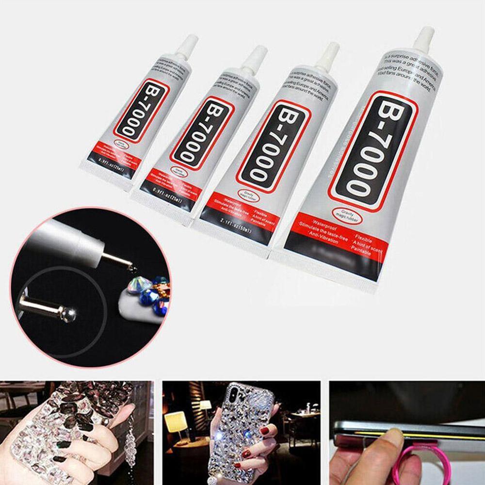 Pegamento para teléfono móvil B7000, superpegamento para pantalla táctil, 9/15/25/50ml, adhesivo para reparación de joyas, punto de teléfono, pegamento de diamante, bricolaje, G2J1