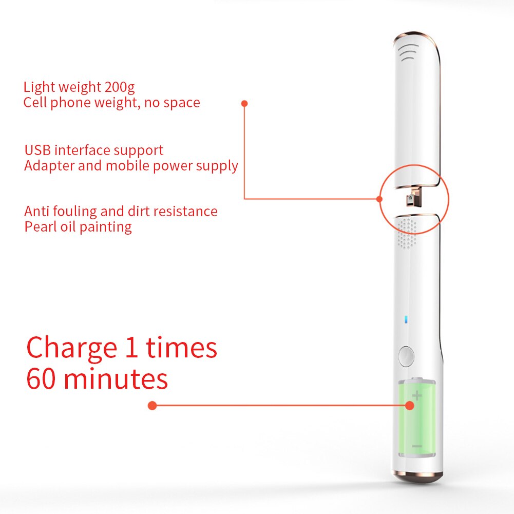 LED Light Travel Indoor Portable Ultraviolet Lamp USB Rechargeable Bathroom Easy Operate Home Office Handheld Small Kitchen