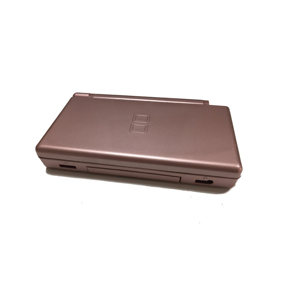 Multiple Colour Game Case Shell for Nintend DS Lite Replacement Clear Crystal Full Housing Box Cover For N DSL: Rose Gold