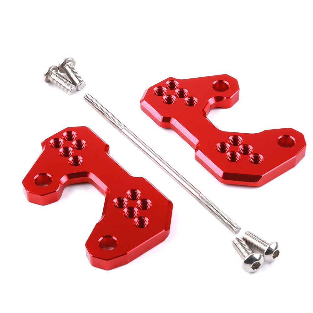 Motorcycle Adjustable Base Foot Pegs Rear for YAMAHA YZF R3 MT 03 MT03 YZF-R3 R25 Foot Peg Mount Bracket Parts