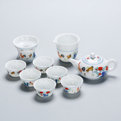 Ceramic Tea Table Zen Ceramic Tea Tray Chinese Tea Culture Tea Cup Tools Set Storage Tray Ceramic Tea Pot