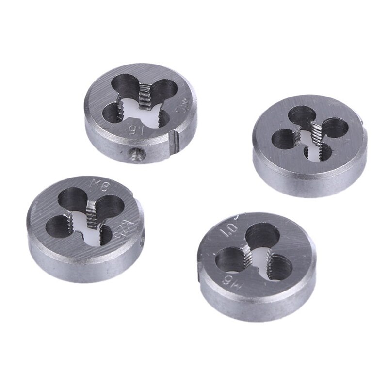 Alloy Steel Taps And Dies Set Screw Thread & Tap Wrench & Die Wrench Manual Metric Tapping Tool Kits 12 Pcs/set