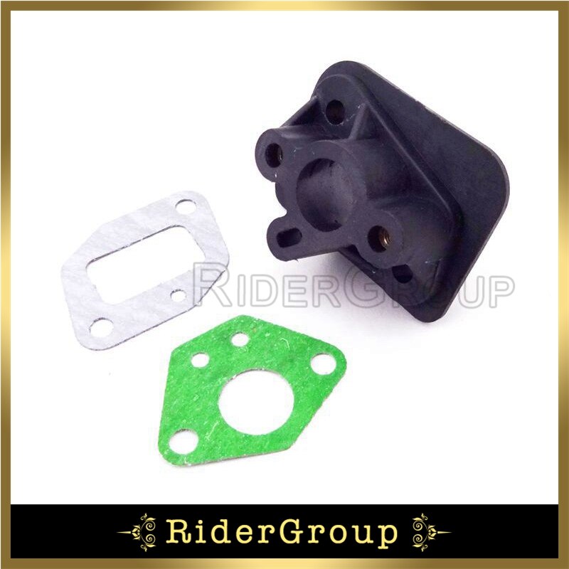 Plastic Intake Inlaatspruitstuk Pakking Voor 2 Takt 33cc 43cc 49cc Goped Scooter Cat Eye Pocket Bike Kids Moto