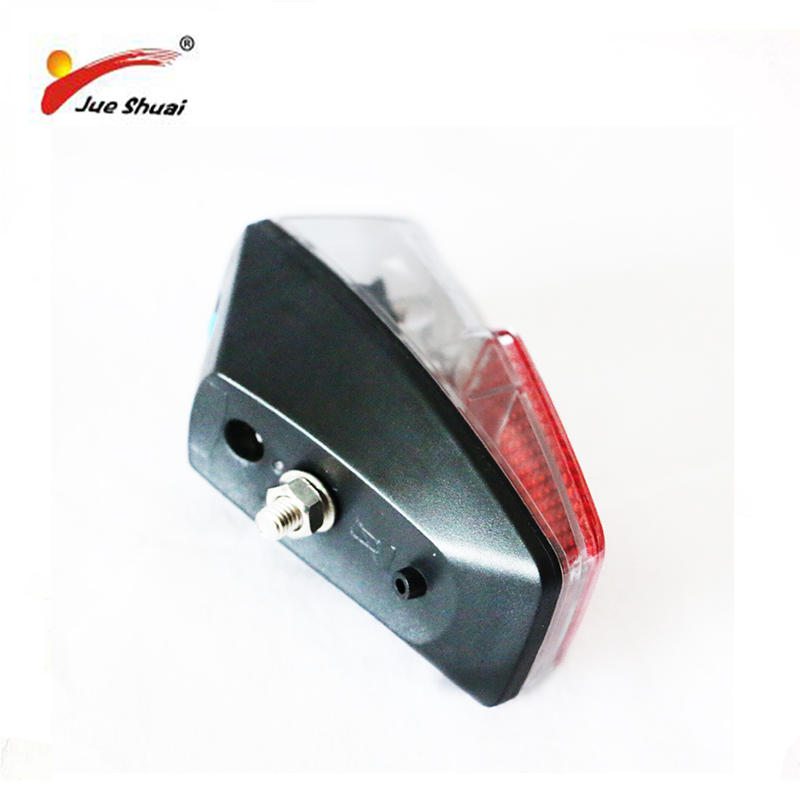 Jueshuai Rode LED Fiets Achterlicht Mount op de Fender met Batterij Veiligheid Waarschuwing Fiets achterlicht Lamp Fiets Accessoires MTB