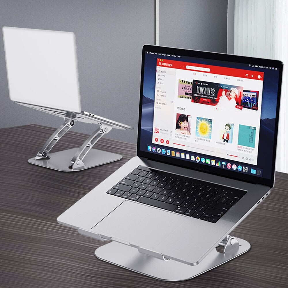 Draagbare Laptop Stand Desktop Opvouwbare Notebook Ondersteuning Aluminium Cradle Voor Macbook Voor Apple Xiaomi Samsung Laptop Houder