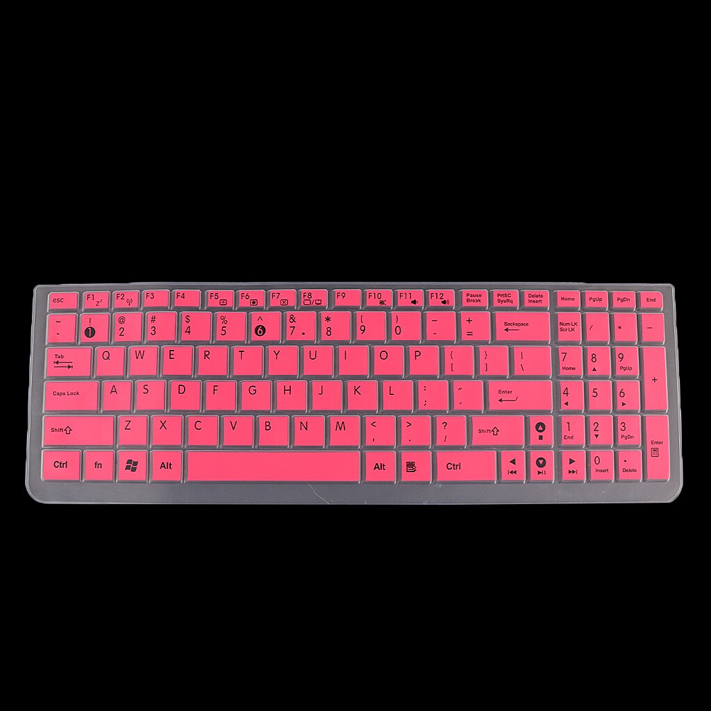 Silicone Waterproof Laptop Keyboard Cover for ASUS Laptop Computer Keyboard Protector Stickers Paster Film Laptop Accessories