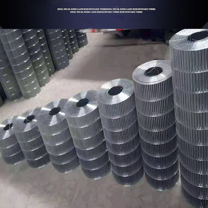 24"-40" Widex5meters roll Galvanized wire mesh net Cage welding household breeding for bird pigeon rabbit Parrot quail chicken