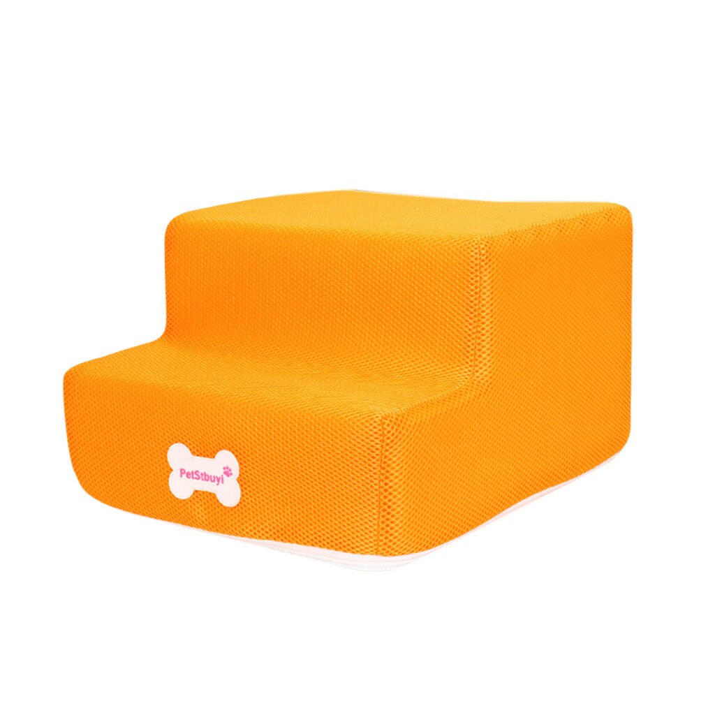 Breathable Mesh Foldable Pet Stairs Detachable Pet Bed Cat Dog Ramp 3 Steps Puppy Dog Non-slip 2 Steps Pet Stairs Dog Access