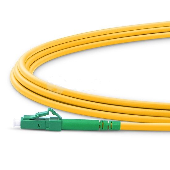 Cabo de remendo ótico de 10 pces sc lc apc 2.0mm pvc g657 fibra cabo de fibra fibra óptica ponte simplex sm ftth optica