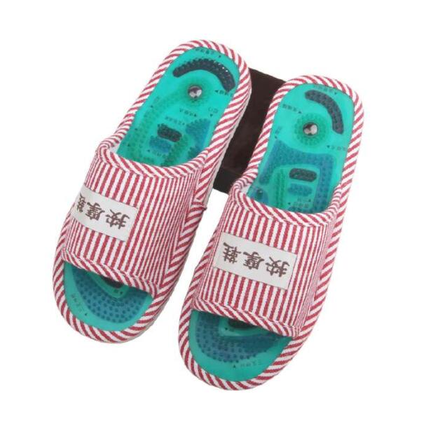 De mode MS slippers Acupunt massage slippers voetmassage schoenen thuis vrouwen slippers indoor slipper zomer voet schoenen