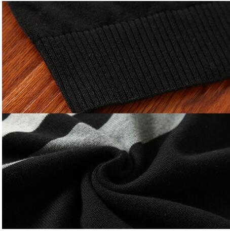 Mannen Fall Casual Gestreepte Katoenen Trui Mannen O-hals Warm 100% Katoen Gebreide Truien Mannen Plus Size Truien jas