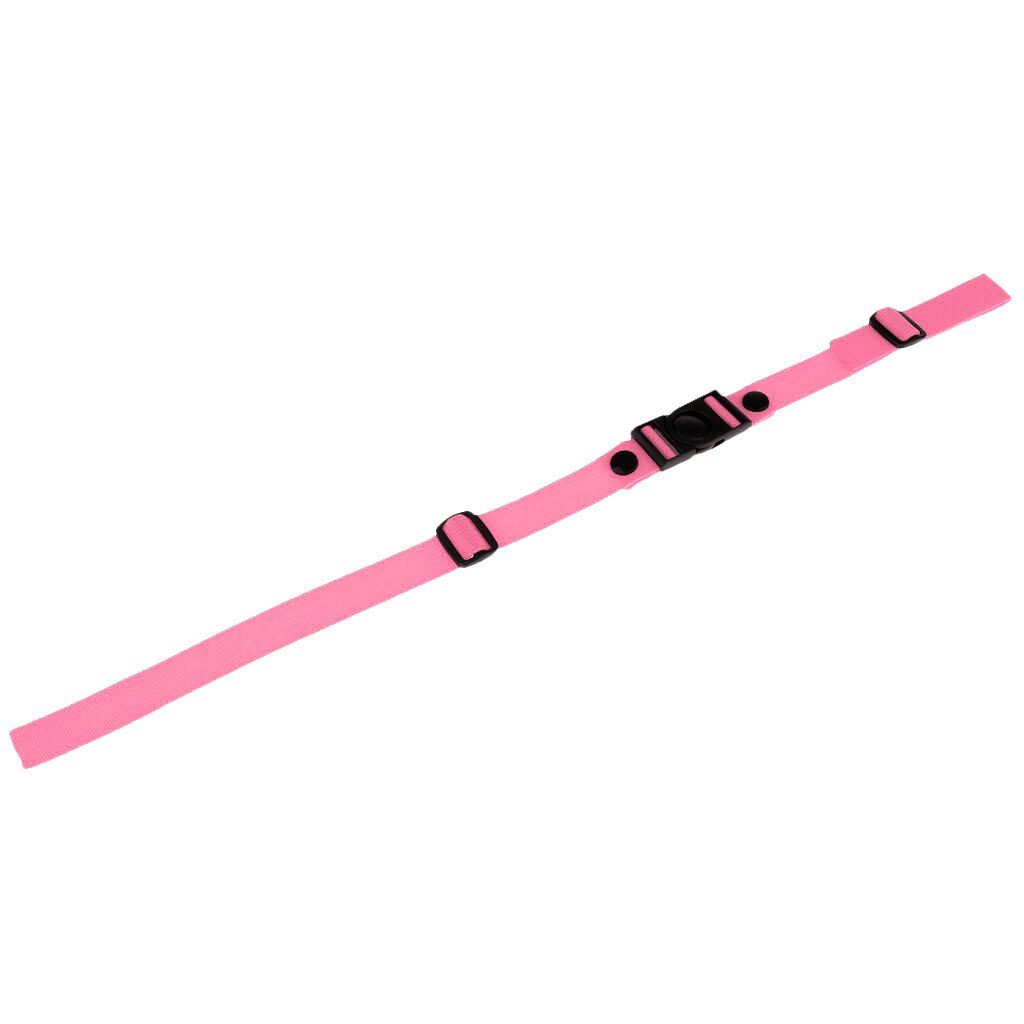 MagiDeal Adjustable Backpack Sternum Chest Harness Buckle Clip Strap 1 Inch Outdoors Backpack Chest Strap: Pink 