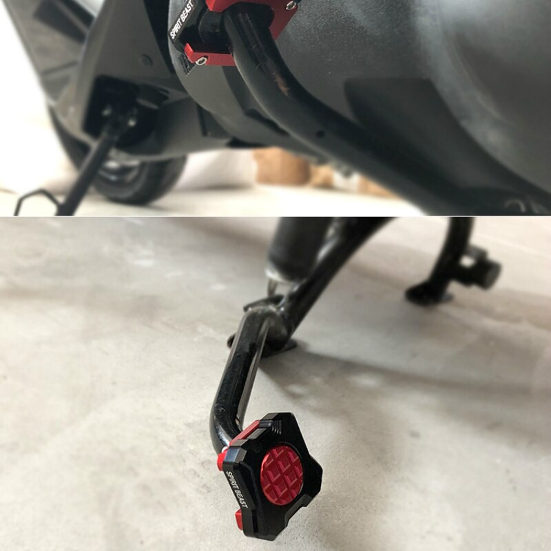 Geest Beest Motorfiets Side Frame Voet Base Ondersteuning Pad Stand Cover Voor Yamha NMAX155 XMAX300
