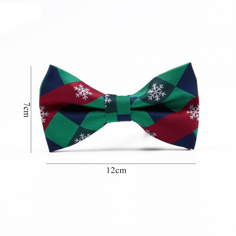 1PC Bow Ties for Men Christmas Tree Bowties For Mens Wedding Cravat Butterfly Tie Casual Bowknot Bowties Men