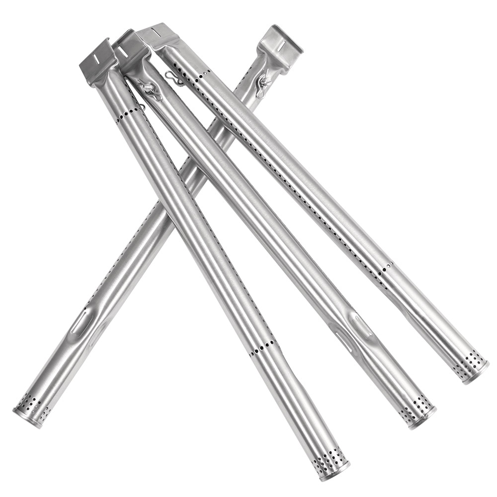 4 pçs queimadores de tubo de aço inoxidável universal queimadores para churrasco grill a gás peças acessórios cozinhar substituição