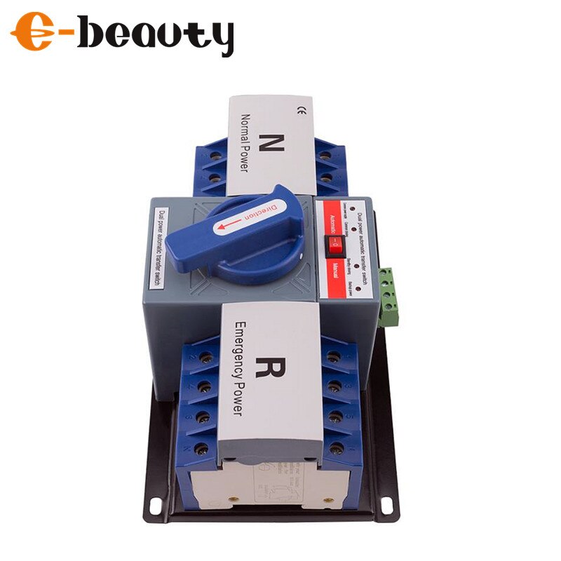 Diesel Generator Parts Automatic Transfer Switch 4P 63A 380V