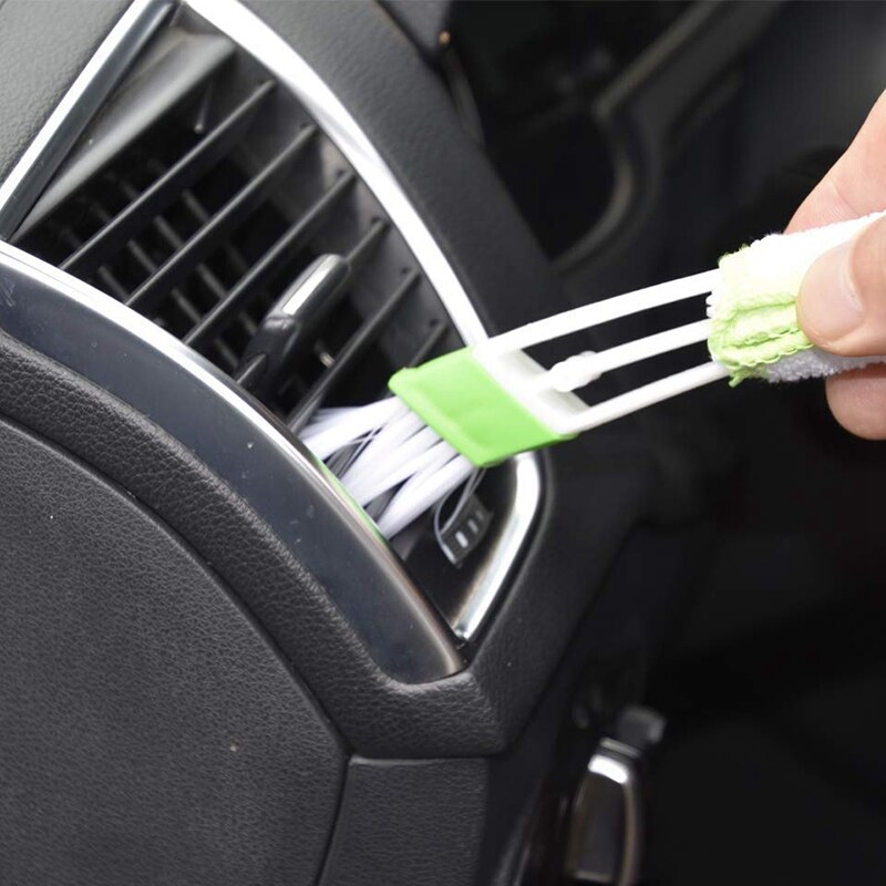11 Pcs Auto Detailing Brush Set for Cleaning Wheels, Interior, Exterior, Easy Reach Wheel and Rim Detailing Brush Soft Bristle,C