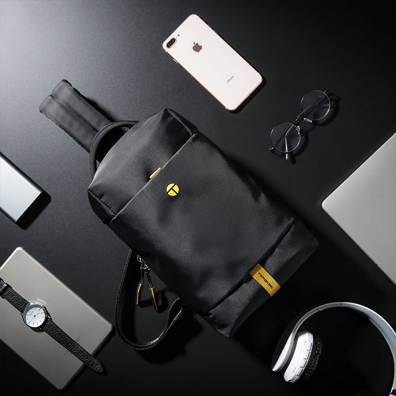 Tangcool Neue Männlichen Brust Tasche Freizeit Wasserdichte Mann Nylon schulter tasche Korea Stil Crossbody-tasche Für Student Teenager Tasche