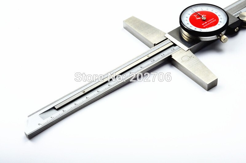 0-150mm Dial Depth Gauge depth vernier caliper with dial 6inch