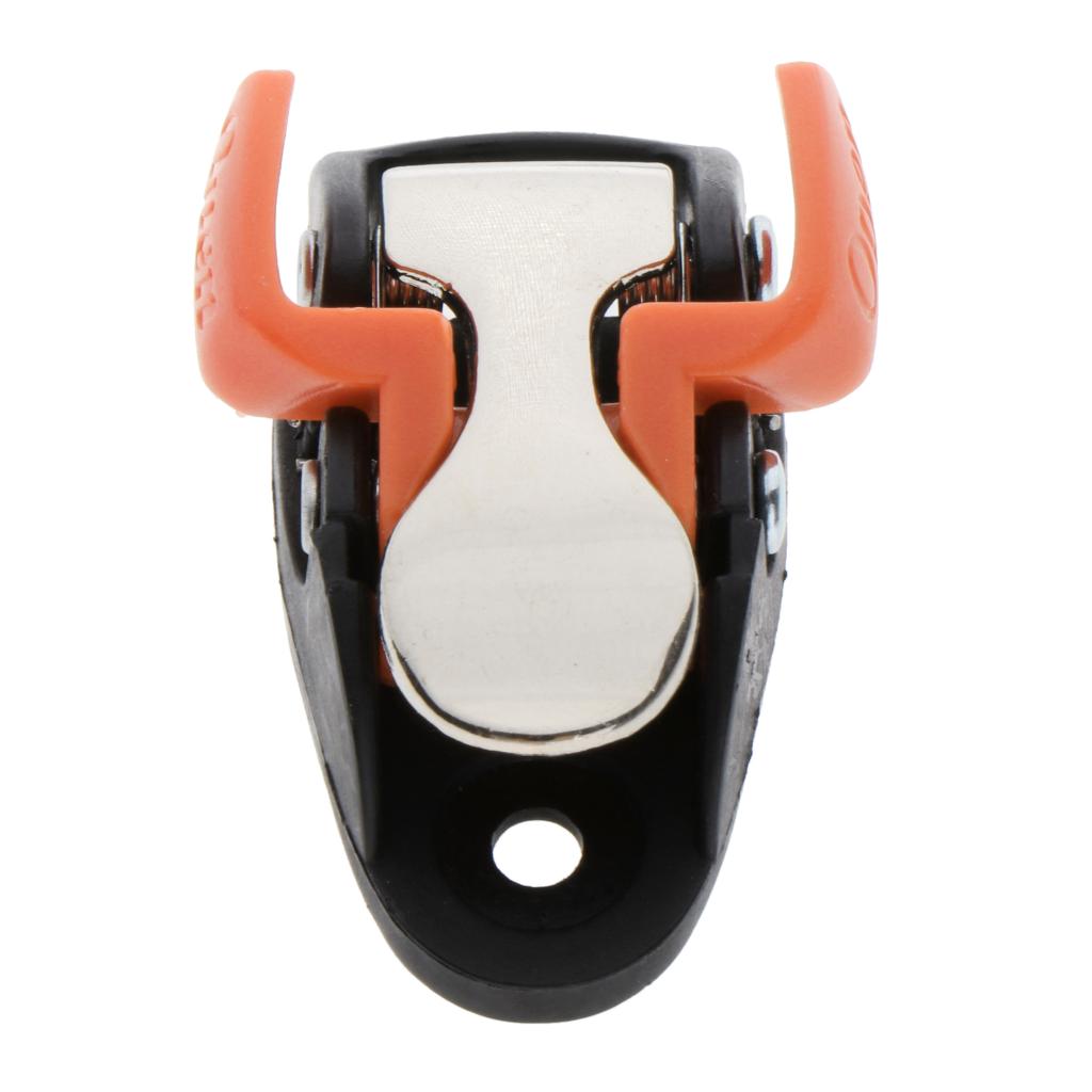 1Pc Plastic Skate Gesp Inline Schaatsen Gesp Roller Skate Boot Sluiting Skate Schoenen Gesp: Orange