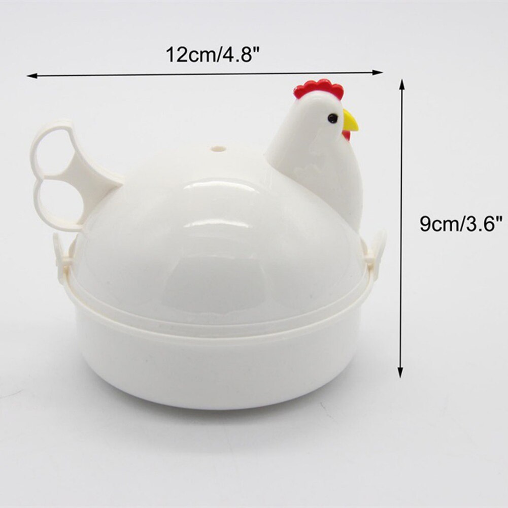 Microwave Egg Poachers Household Kitchen Steamed Eggs Plastic Eggs Steamer With 4 Eggs Capacity Kitchen Accessories