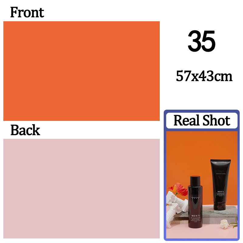 Cenários fotográficos papel de parede 57*43cm 2 lados cor sólida fundo adereços de papel para estúdio fotográfico produto de sessão cosméticos: Verde escuro