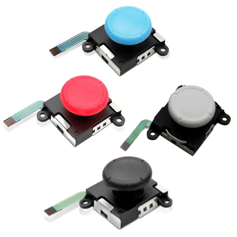 Analog Joystick thumb Stick grip Cap Button Module Control Replacement Part for Nintend Switch Lite NS Mini Joy-Con Controller