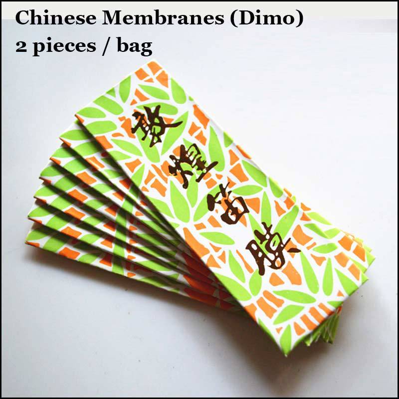 Flauta de bambú chino de , Membrana Dizi, bambú, fluta, recuerdo tradicional, Accesorios para Instrumentos Musicales, 2 paquetes