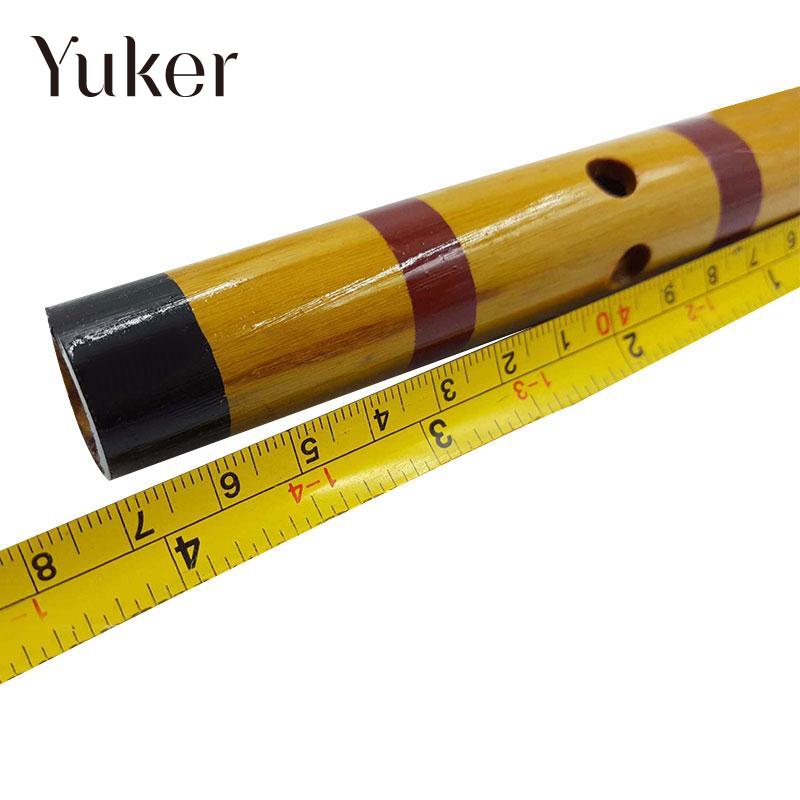 47 cm Lange Bamboefluit Sopraan F Sleutel Chinese Handgemaakte Dizi Muziek Instrument in D Sleutel Chic Traditionele