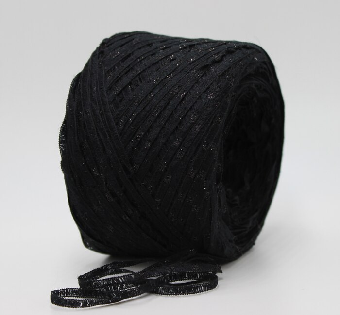 Broad Band tulle lace 250G/Lot Cotton linen ribbon line Knitwear Hand Knitting cheap Yarn For Knitting & Crocheting Thick t49: 03