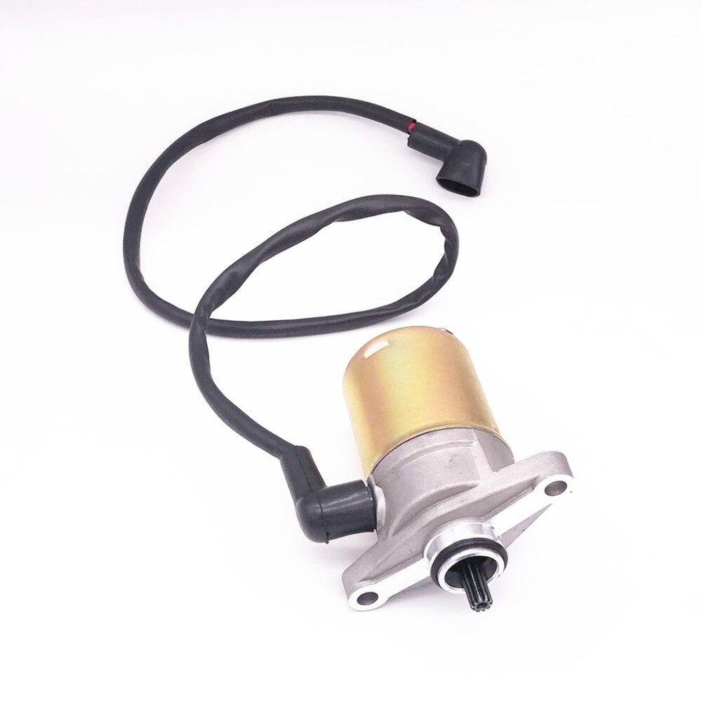 Motorcykel startmotor elektrisk starter  gy6 50cc 80cc scooter atv fyrhjuling motor elektrisk startmotor för kymco