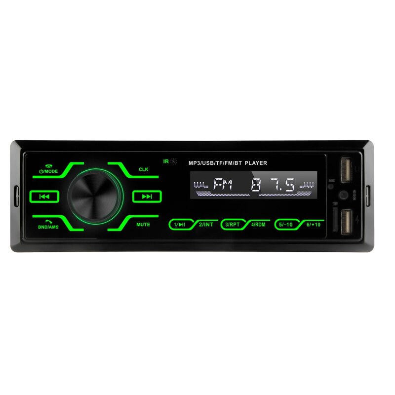 -12V Universal 1Din Car Multifunction Radio Bluetooth MP3 Player USB Cars Stereo Head Unit