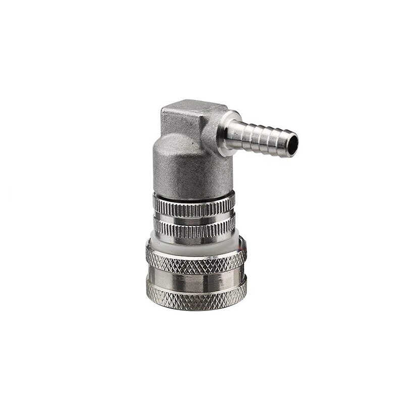 Stainless Steel 304 Ball Lock,Homebrew Beer Keg Quick Connector Dispenser Keg ball lock Disconnect Liquid / Gas 1/4''